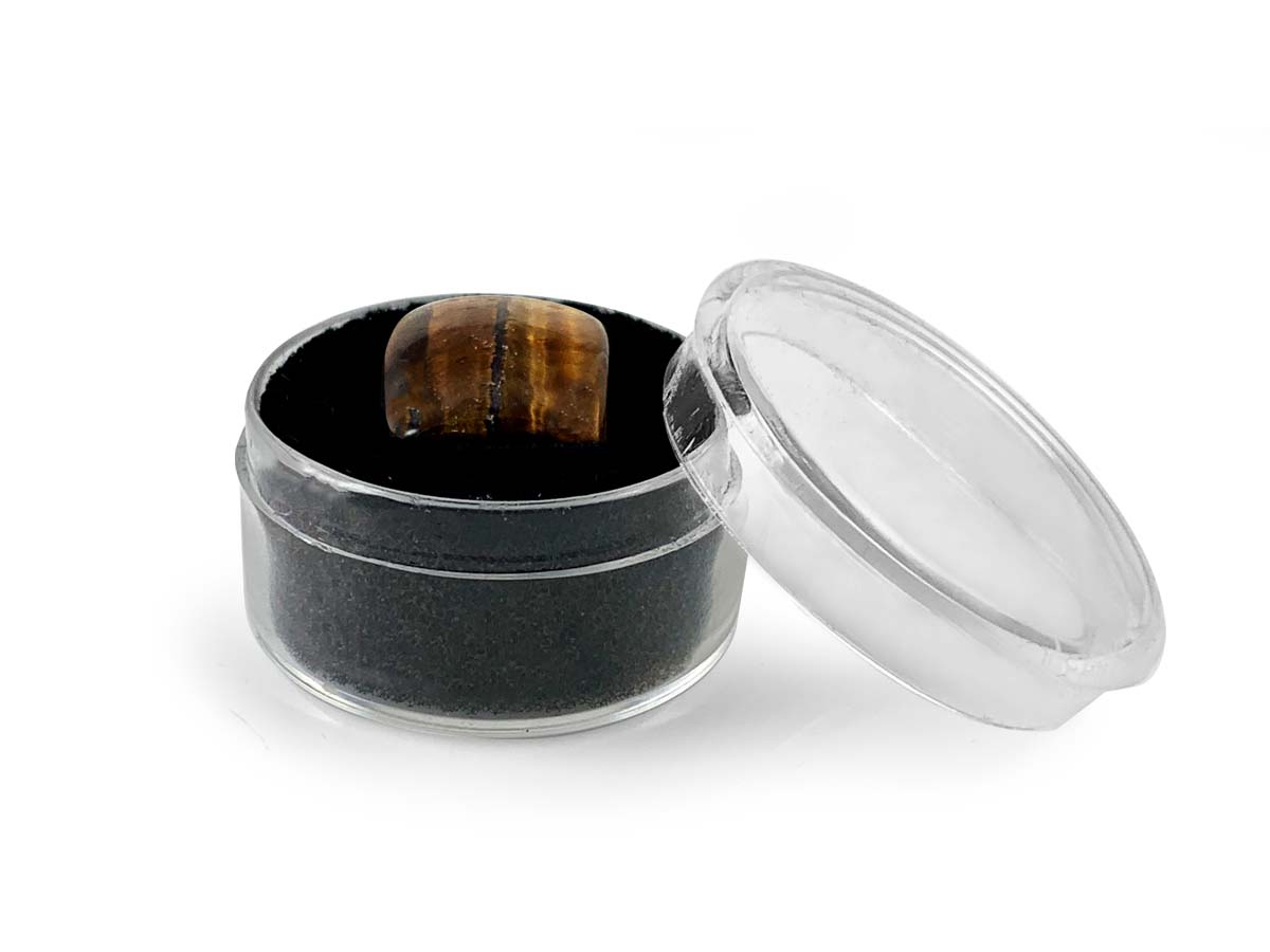 CABUJÓN DE OJO DE TIGRE.