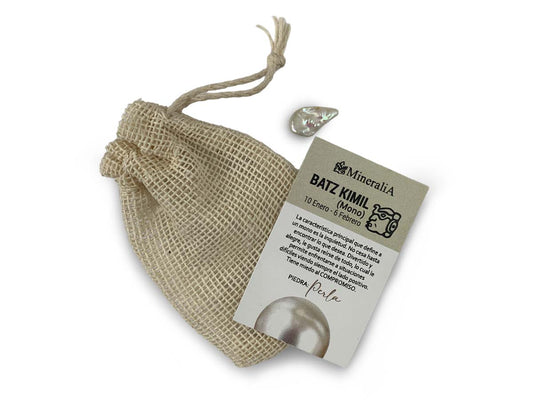 COSTALITO DEL ZODIACO MAYA "MONO" PERLA.