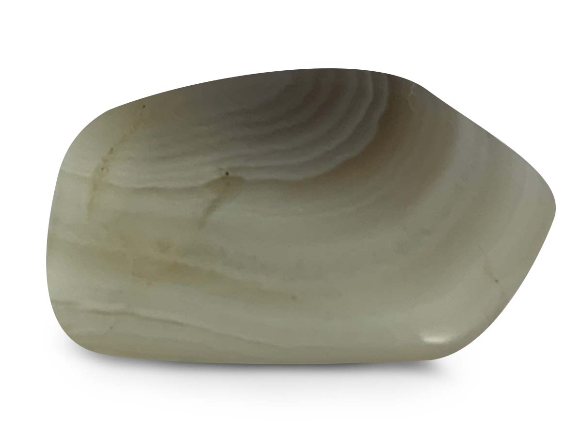 COSTALITO DEL ZODIACO MAYA "JAGUAR" ÁGATA BOTSWANA.