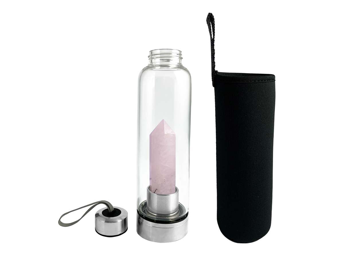 TERMO PUNTA DE CUARZO ROSA