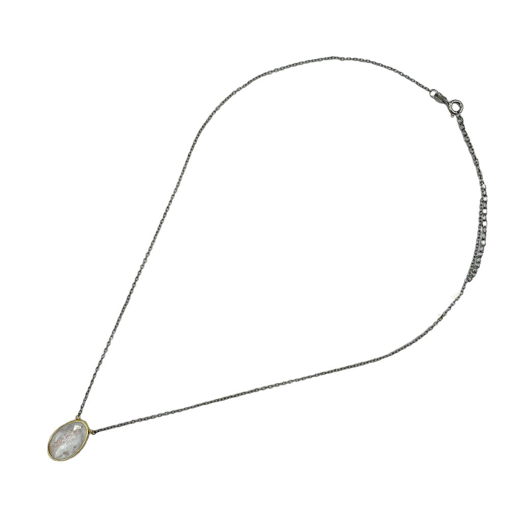 COLLAR DE PLATA CENTRO LAPIDOCROSITA.