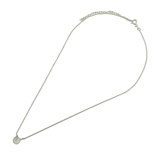 COLLAR DE PLATA CENTRO PIEDRA LUNA.