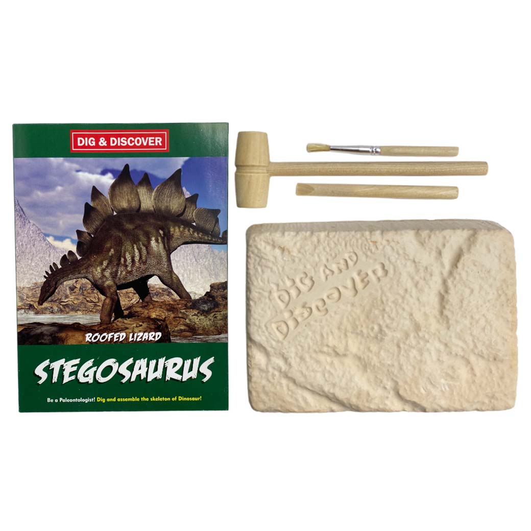 KIT EXCAVACIÓN ESQUELETO ESTEGOSAURIO