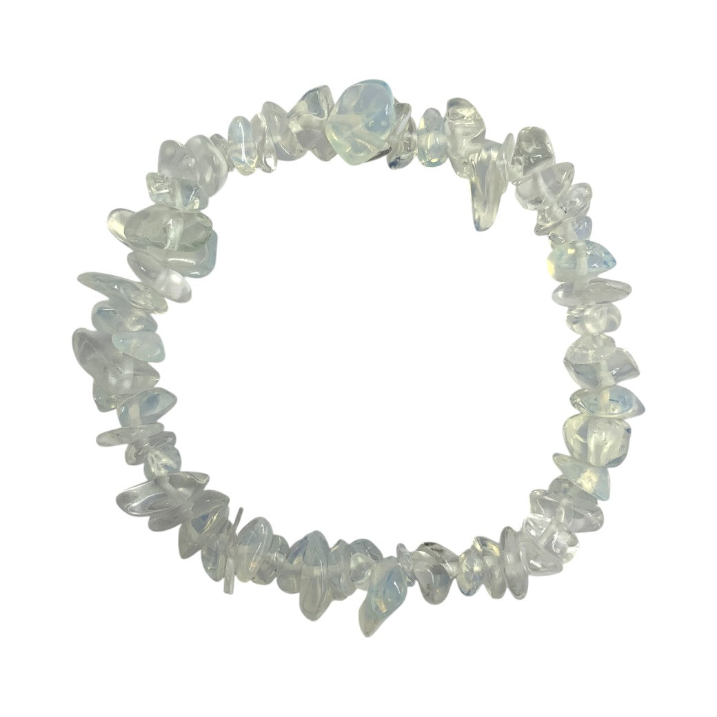 PULSERA CHIPS DE ÓPALO.