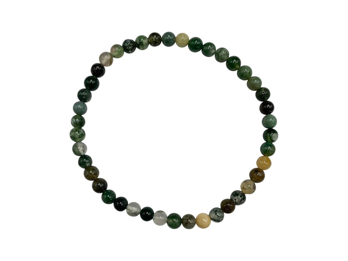 PULSERA ESFERAS DE JASPE OCEÁNICO