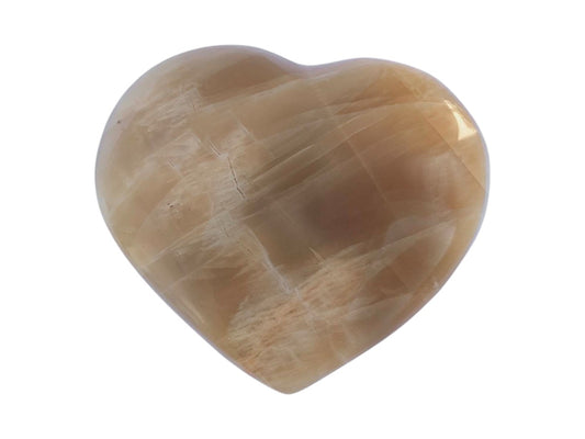 CORAZÓN PUFF DE PIEDRA LUNA CHOCOLATE