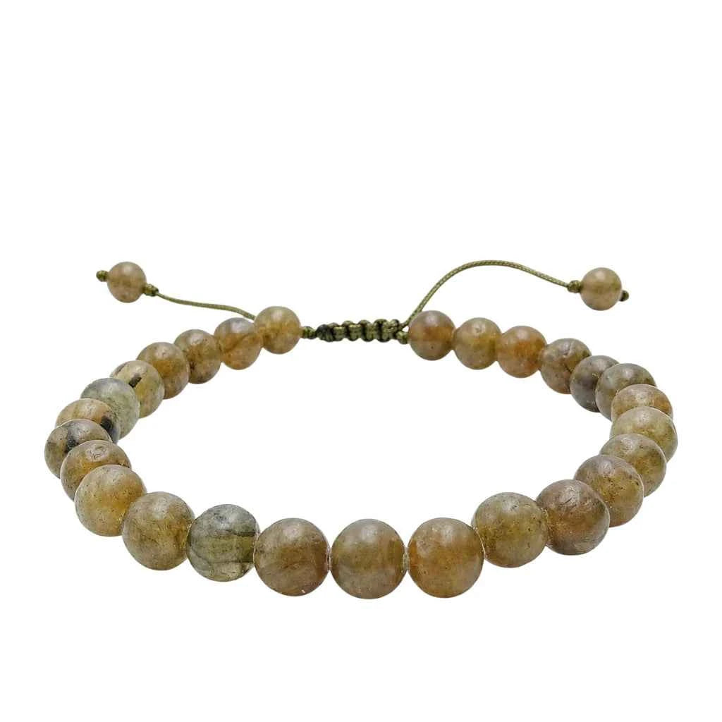 PULSERA UNISEX LABRADORITA