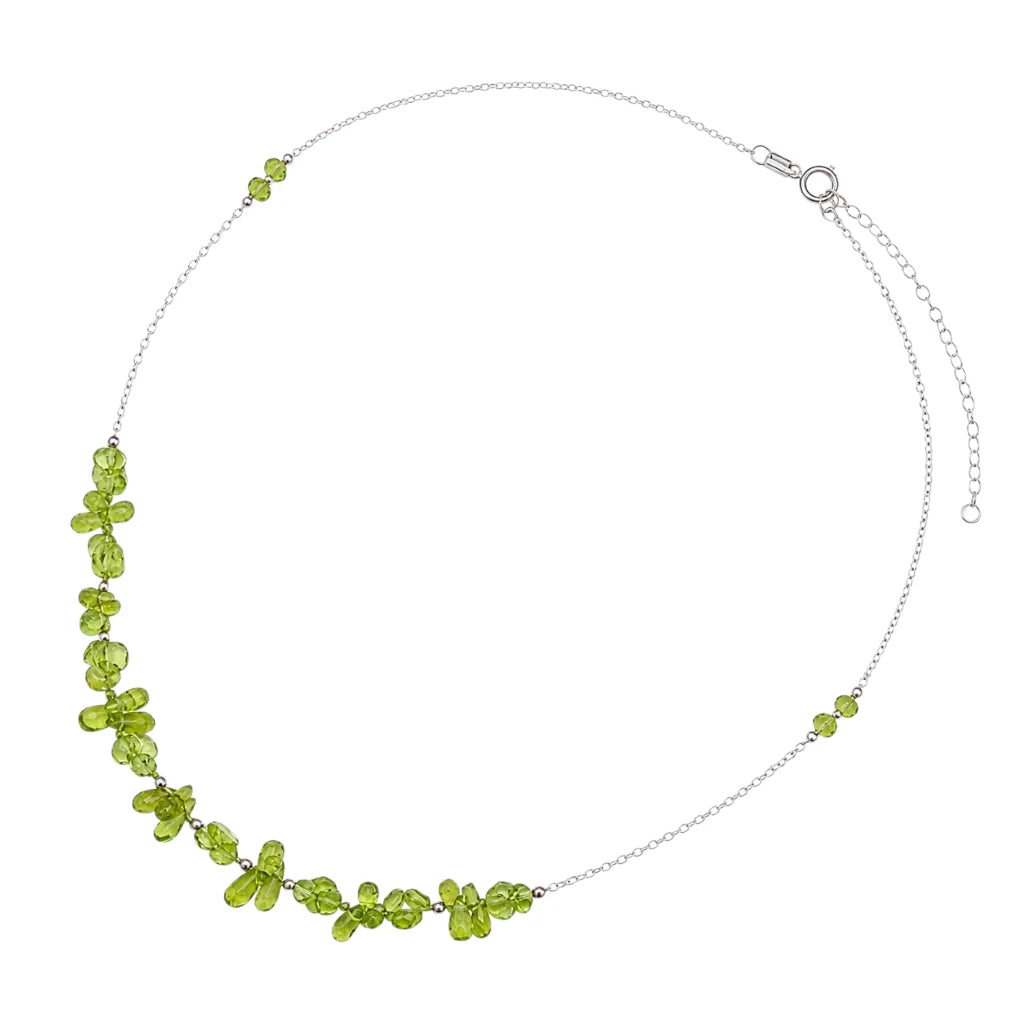 COLLAR CORTO DE PERIDOTO