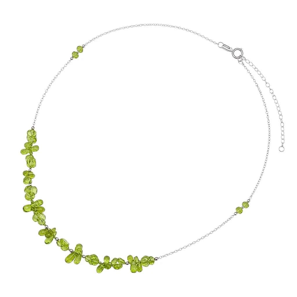 COLLAR CORTO DE PERIDOTO