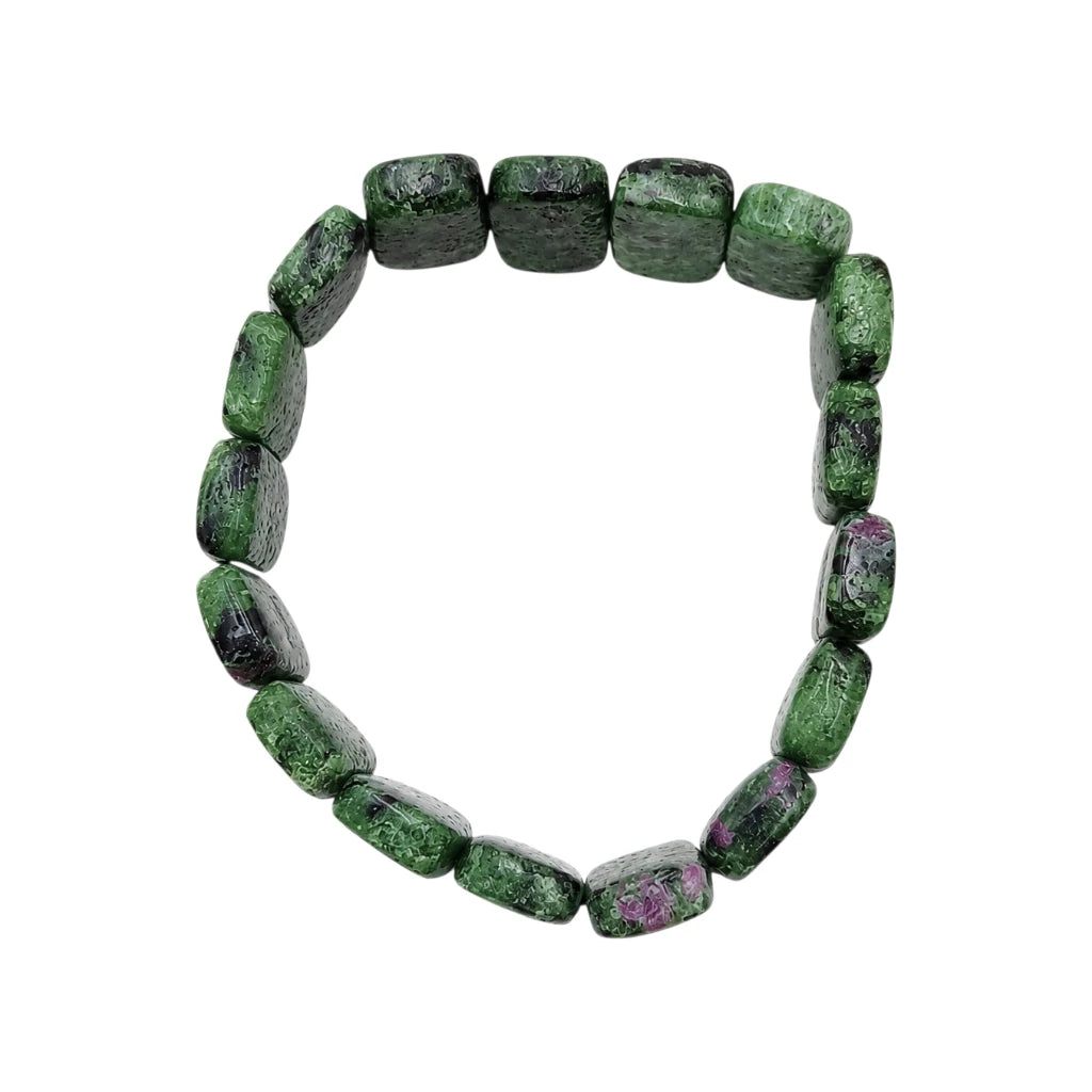 BRAZALETE DE ZOISITA RUBÍ