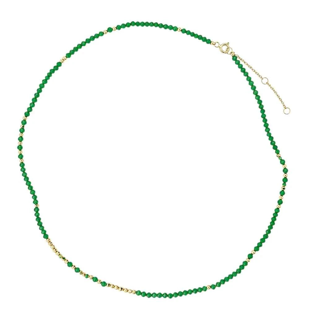 COLLAR ONIX VERDE