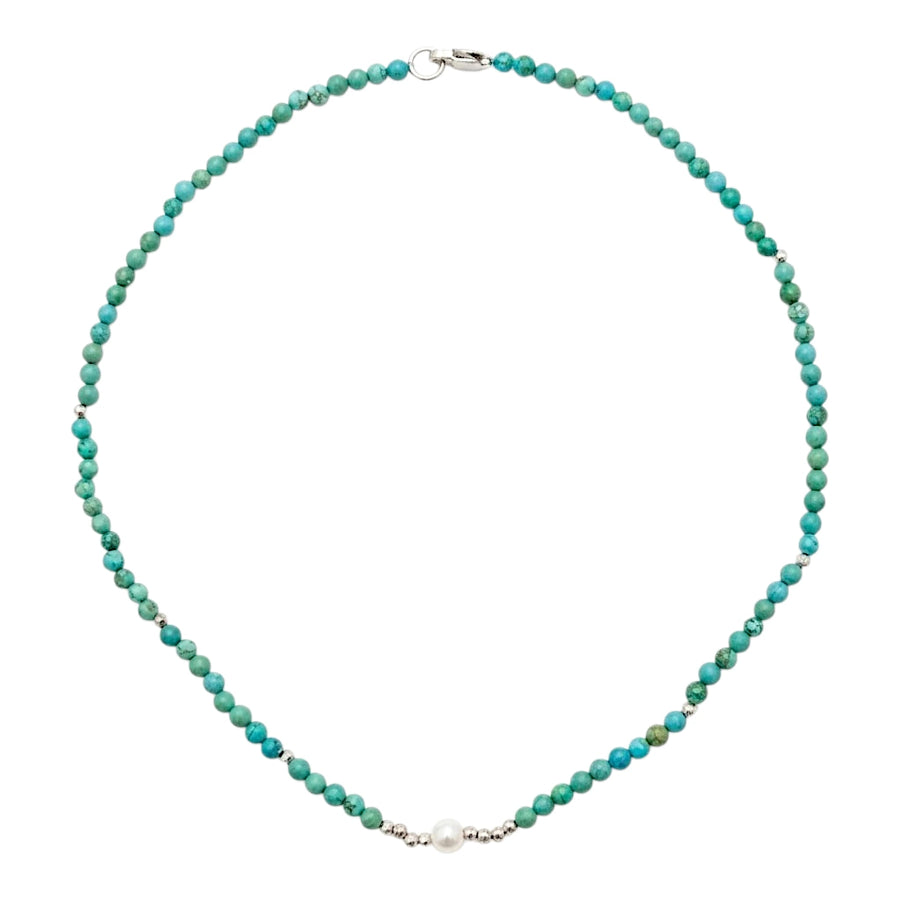COLLAR CORTO DE HOWLITA CENTRO PERLA
