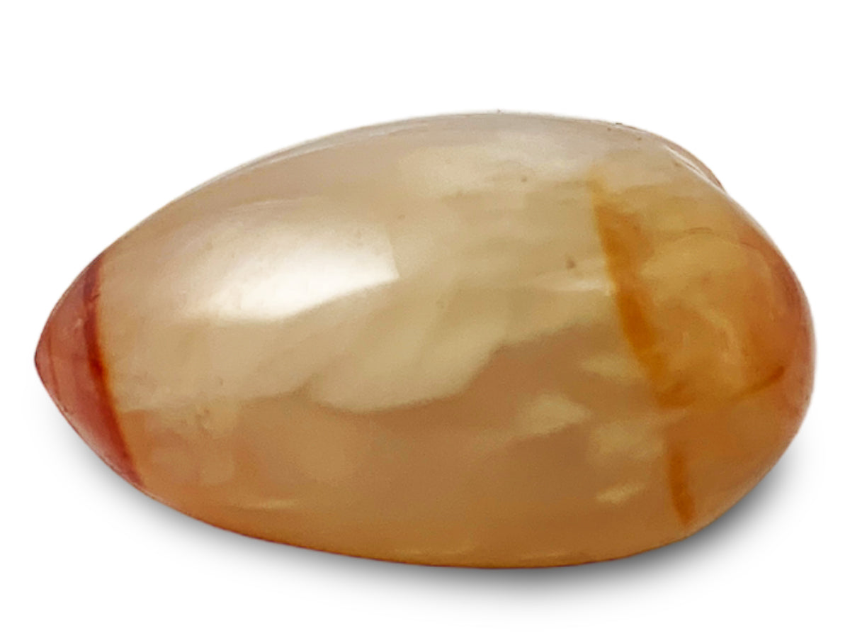 CORAZÓN PUFF CHICO DE CORNALINA.