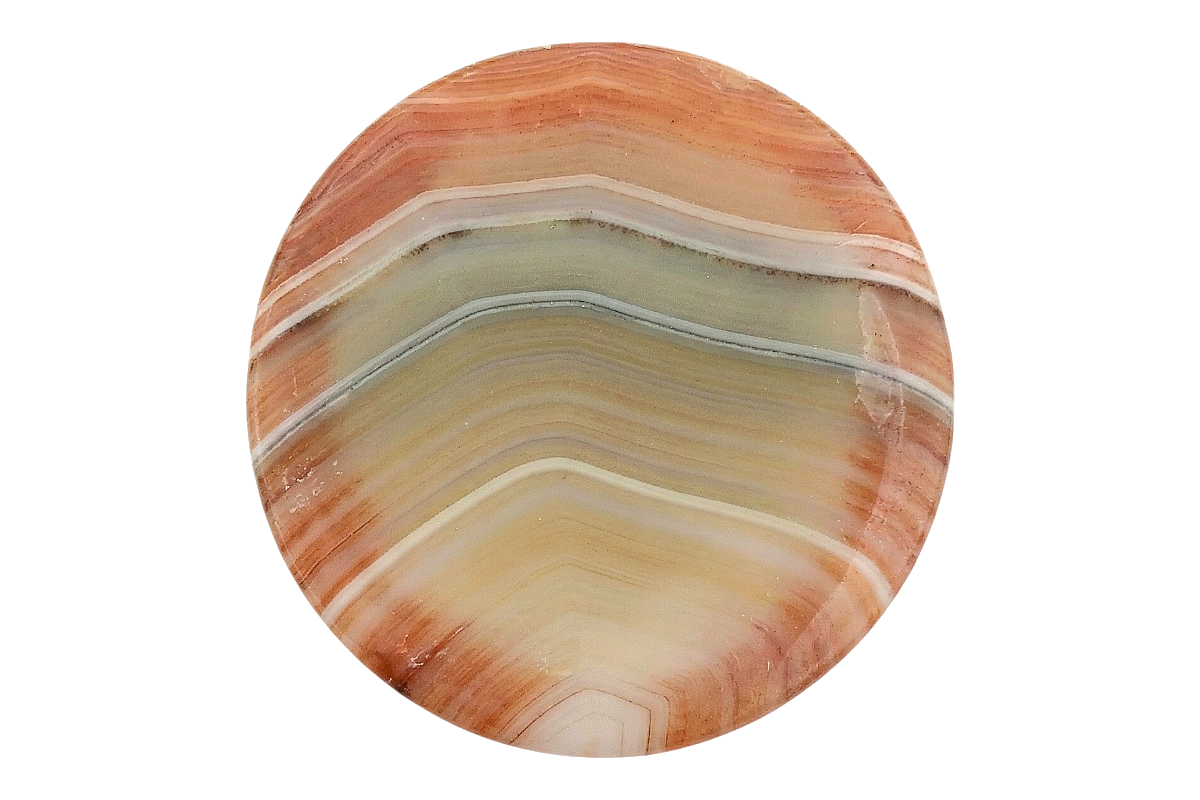 BOWL CIRCULAR DE ÁGATA CORNALINA