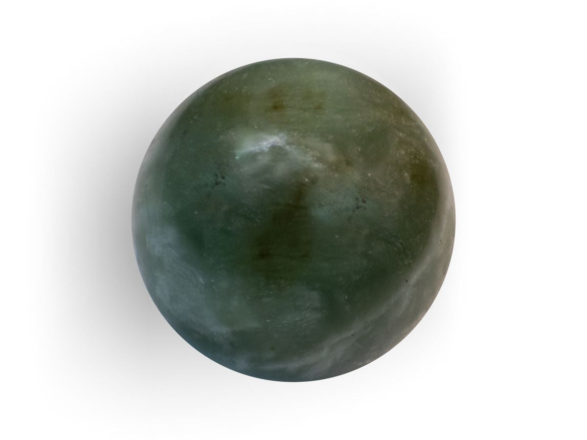 ESFERA DE SERPENTINA CHICA.