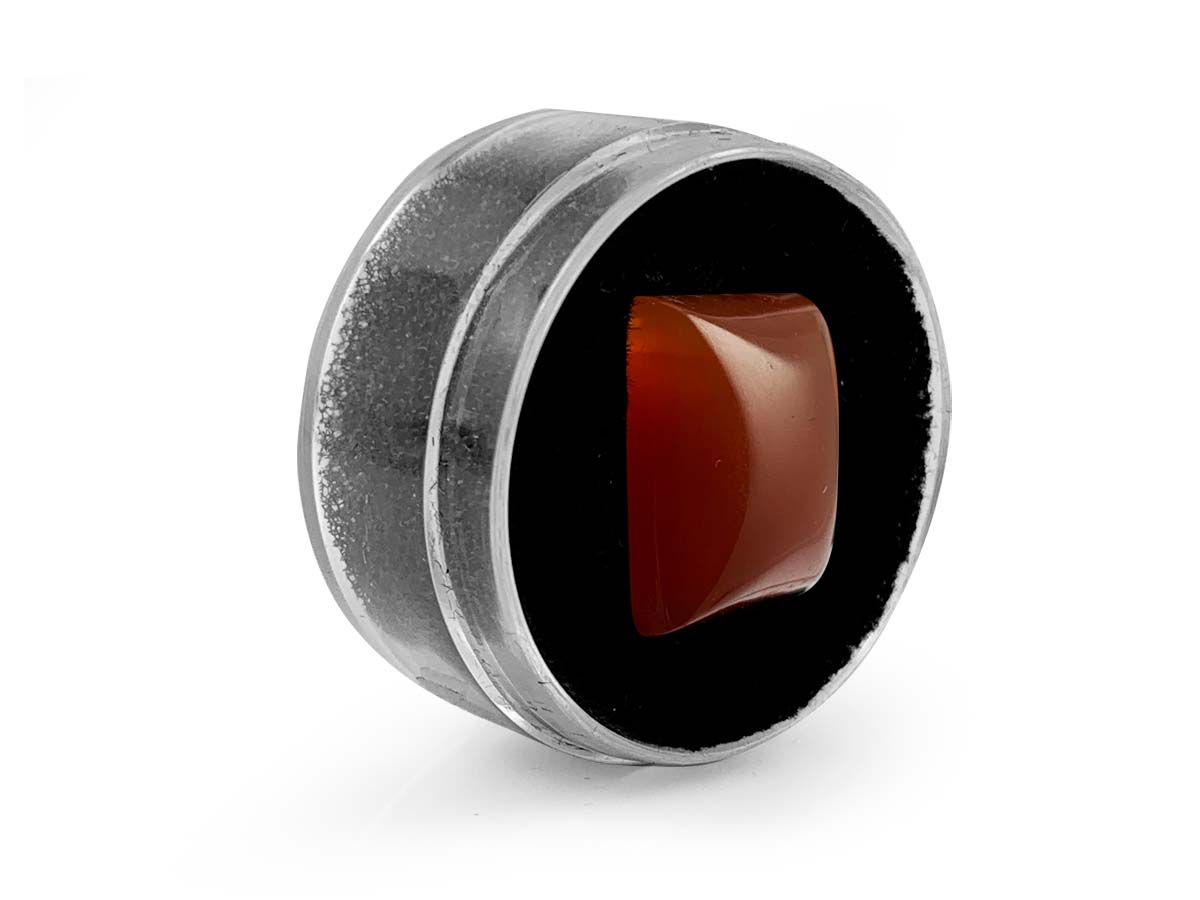 CABUJÓN DE CORNALINA "CUADRADO"