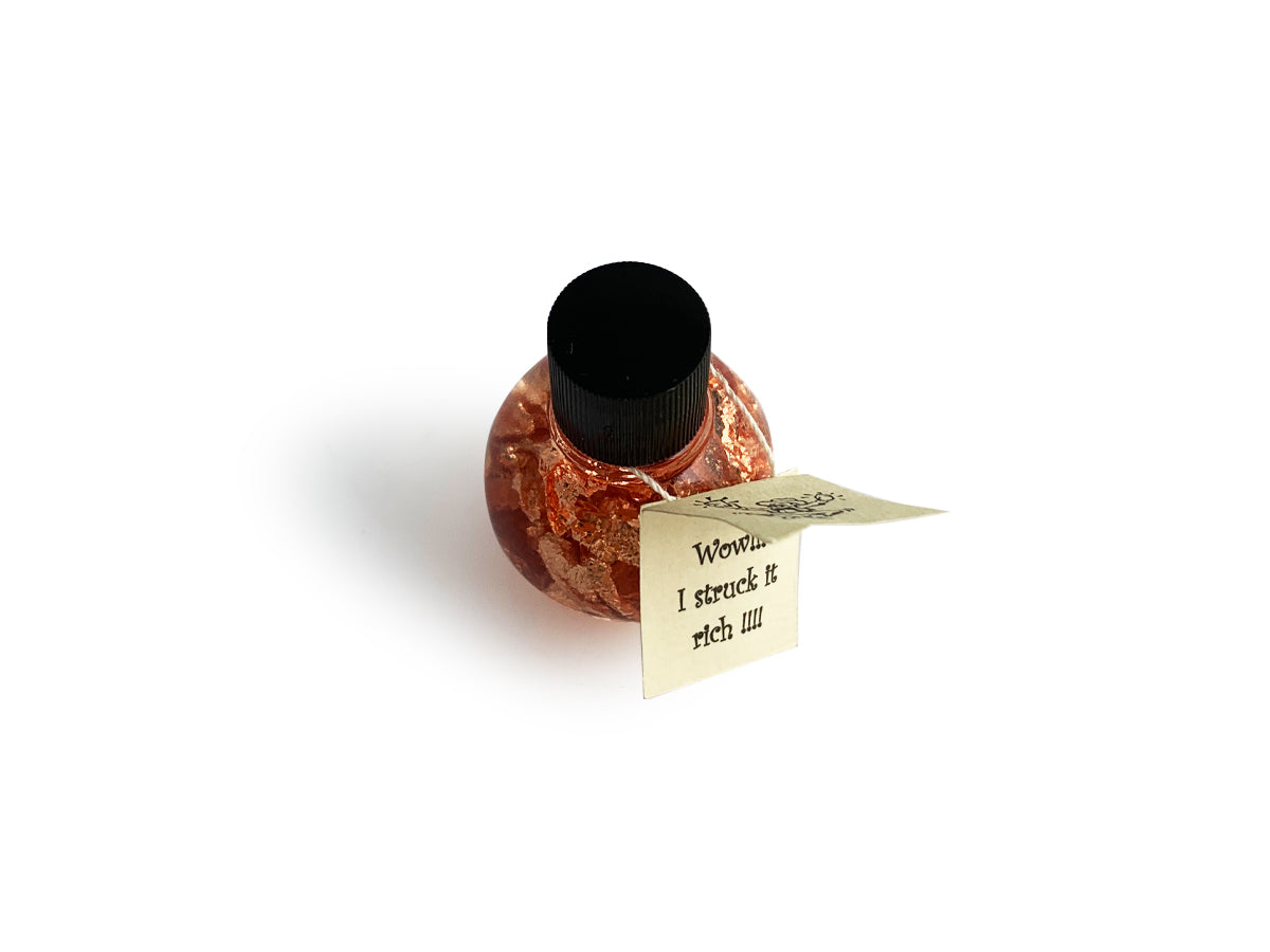 BOTELLITA DE LA FORTUNA COBRE.