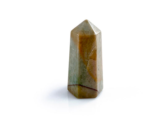 PUNTAS DE JASPE MIXTO.