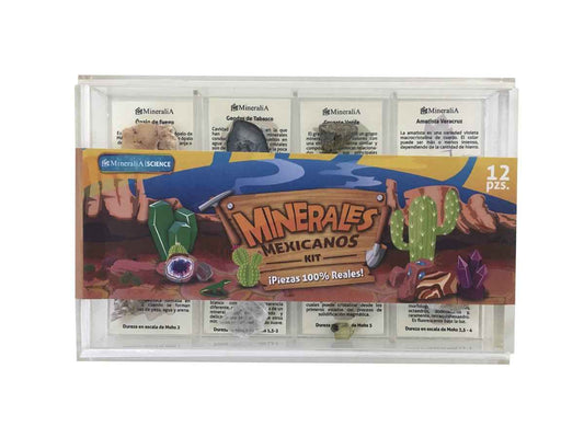 KIT 12 MINERALES MEXICANOS