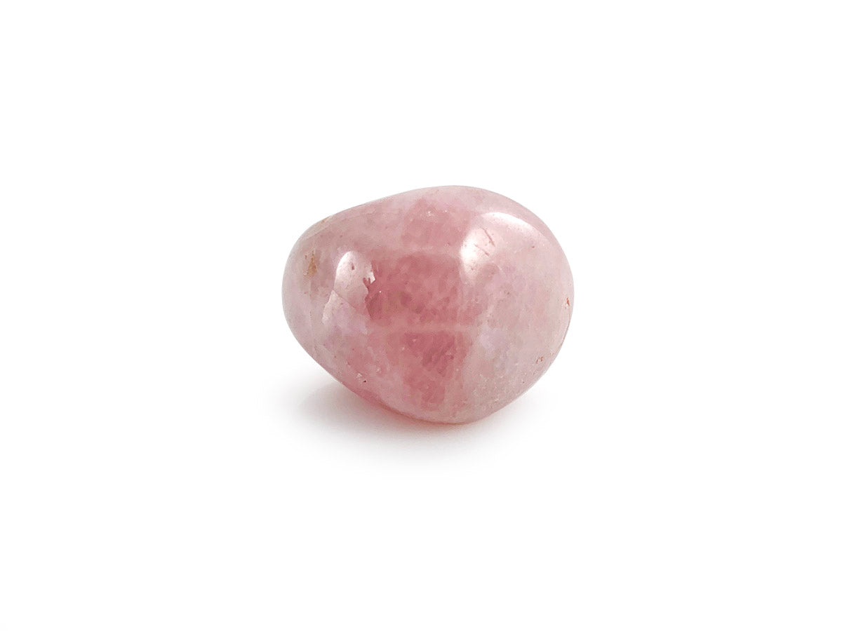 PAQUETE DE 10 PIEZAS DE TAMBORILEADO CUARZO ROSA.