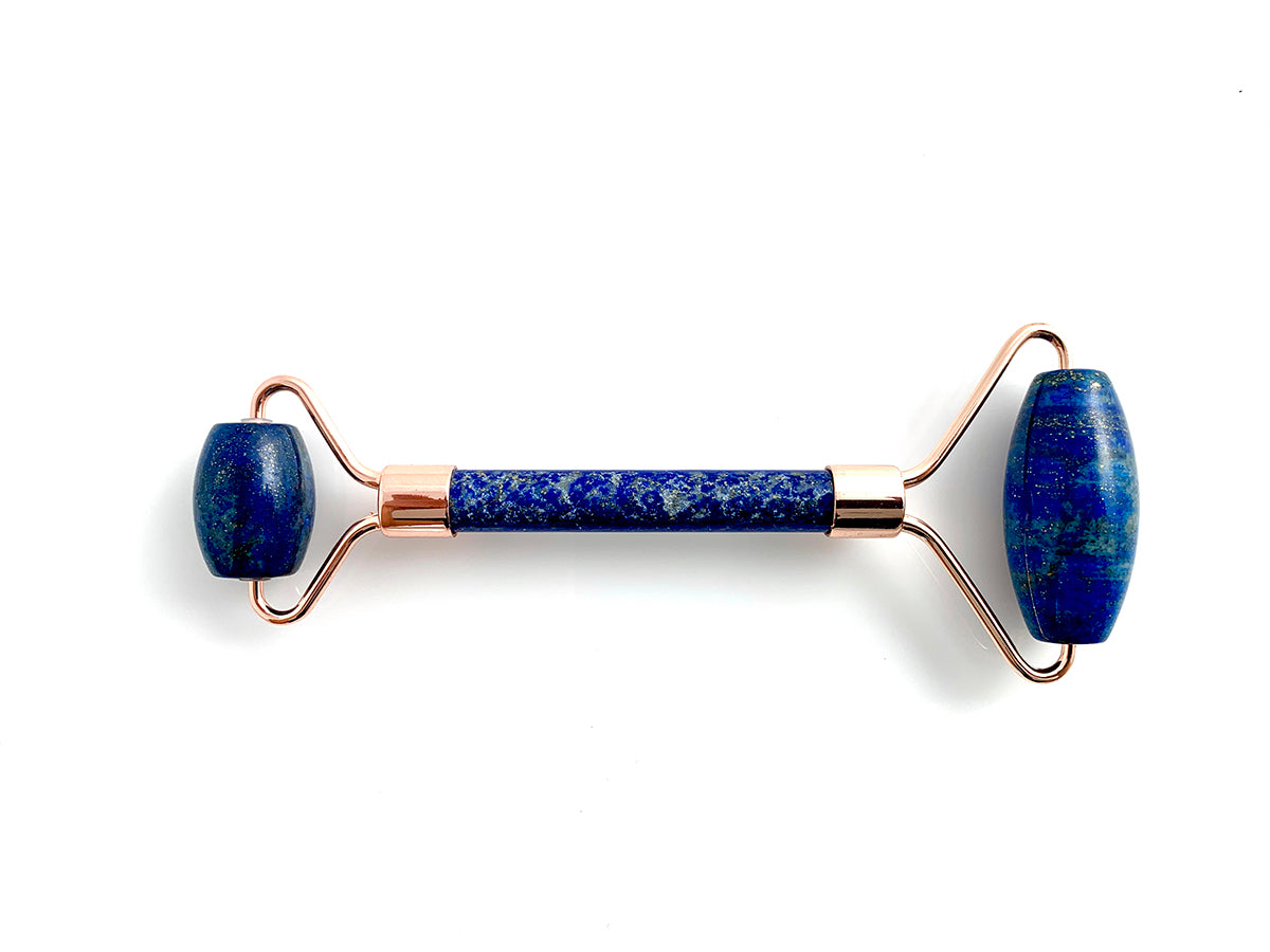 FACIAL ROLLER DE LAPISLÁZULI MINERAL.