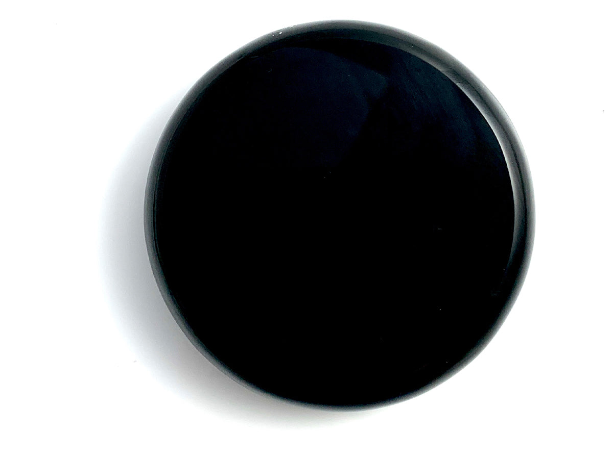 Galleta obsidiana 8 cm.