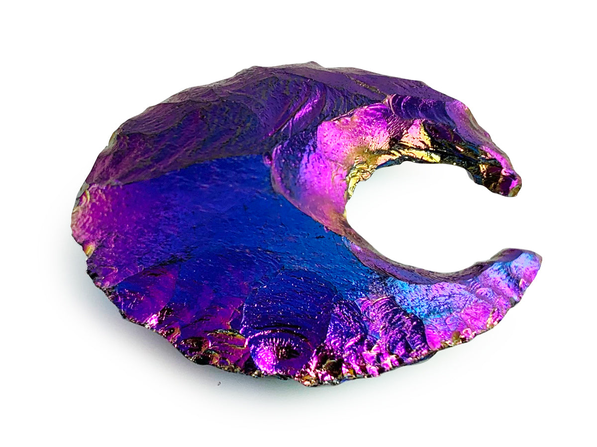 LUNA DE CUARZO TITANIO.