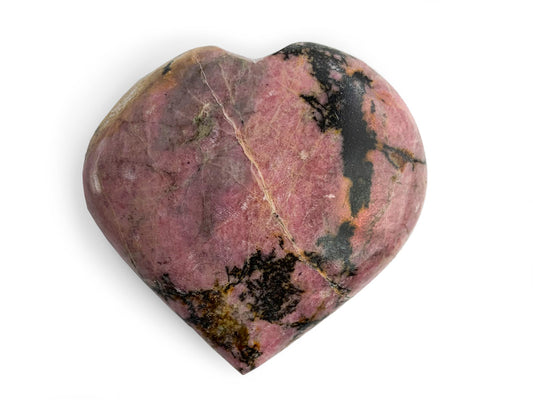 CORAZÓN PUFF DE RODOCROSITA.