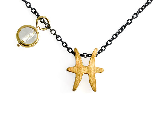 COLLAR DEL ZODIACO "PISCIS".