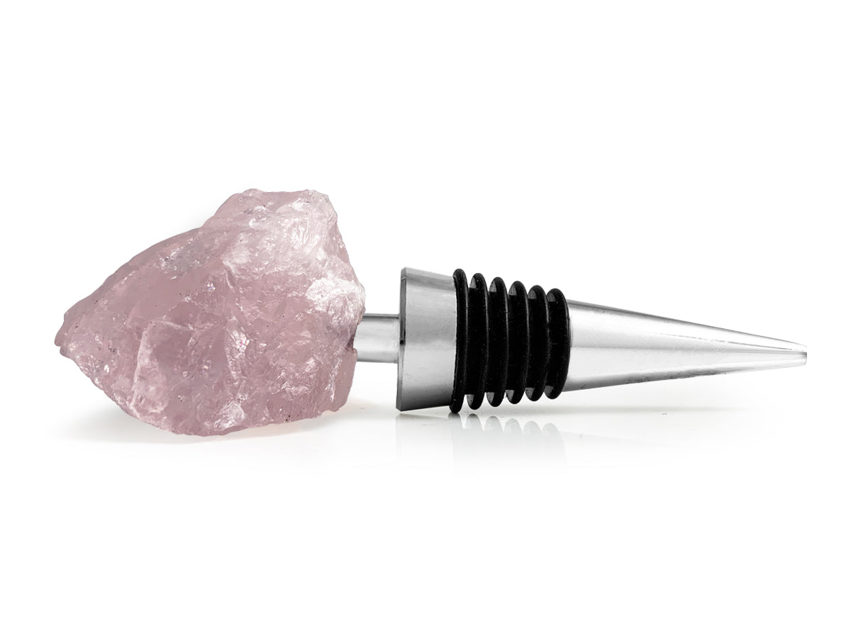 TAPÓN DE VINO DE CUARZO ROSA