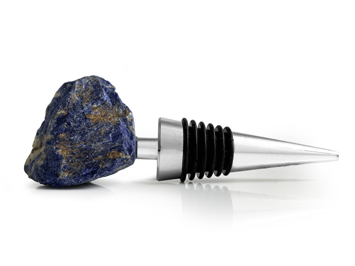 TAPÓN DE VINO DE SODALITA MINERAL.