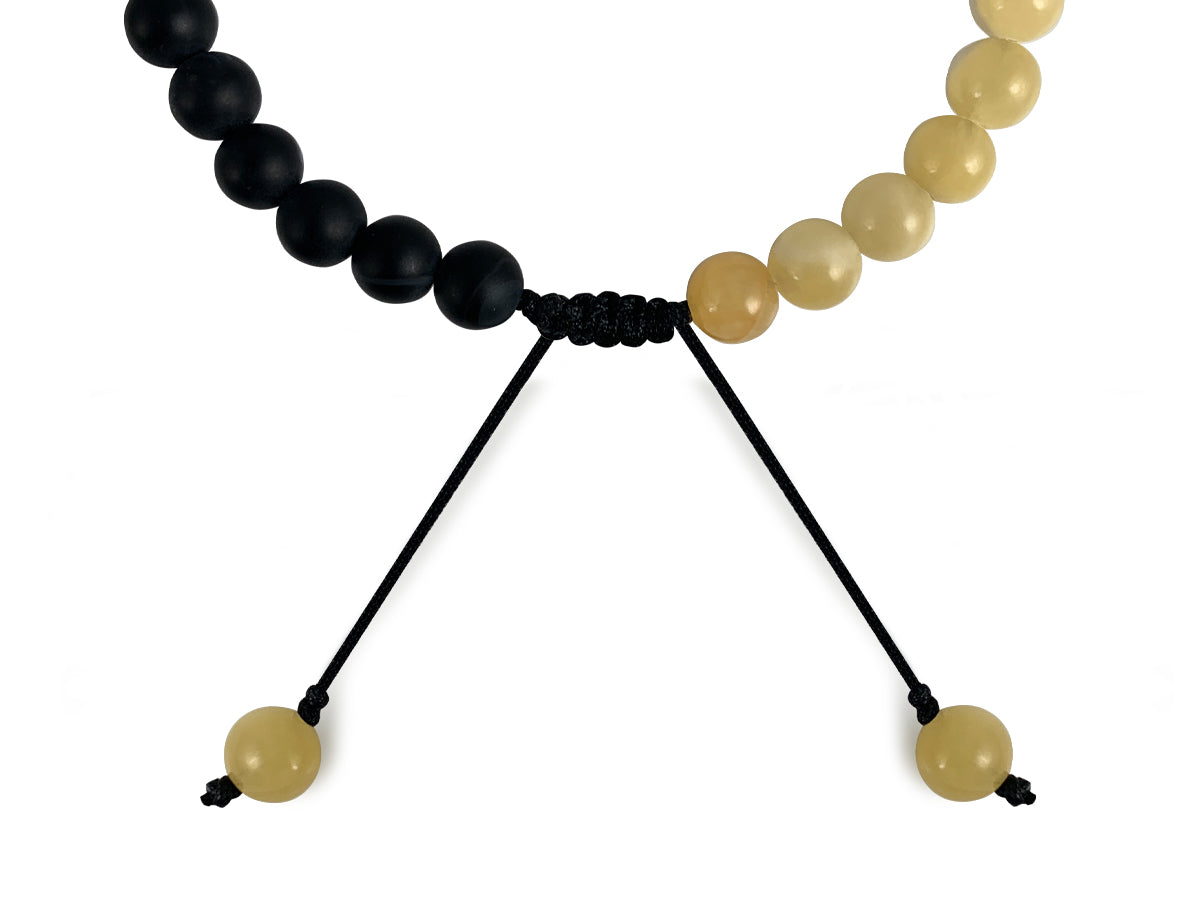 Pulsera Chakras ágata Mate - Manipura