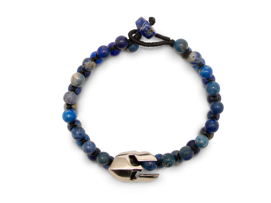 PULSERA SPARTAN DE LAPISLÁZULI.