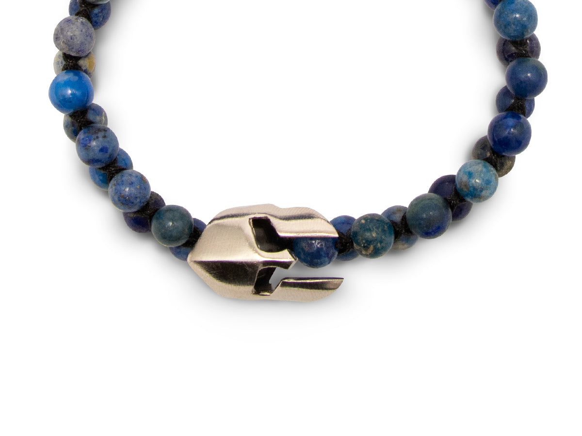 PULSERA SPARTAN DE LAPISLÁZULI.