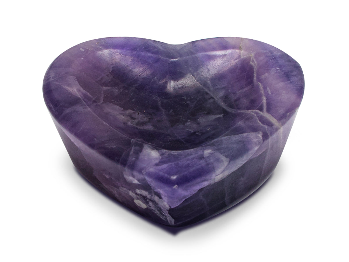 BOWL CORAZÓN DE FLUORITA.