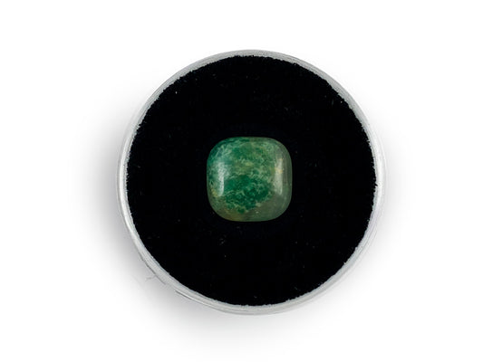 CABUJÓN CÚBICO DE JASPE OCEÁNICO.