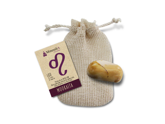 COSTALITO PIEDRA DEL ZODIACO "LEO" MOOKAITA.