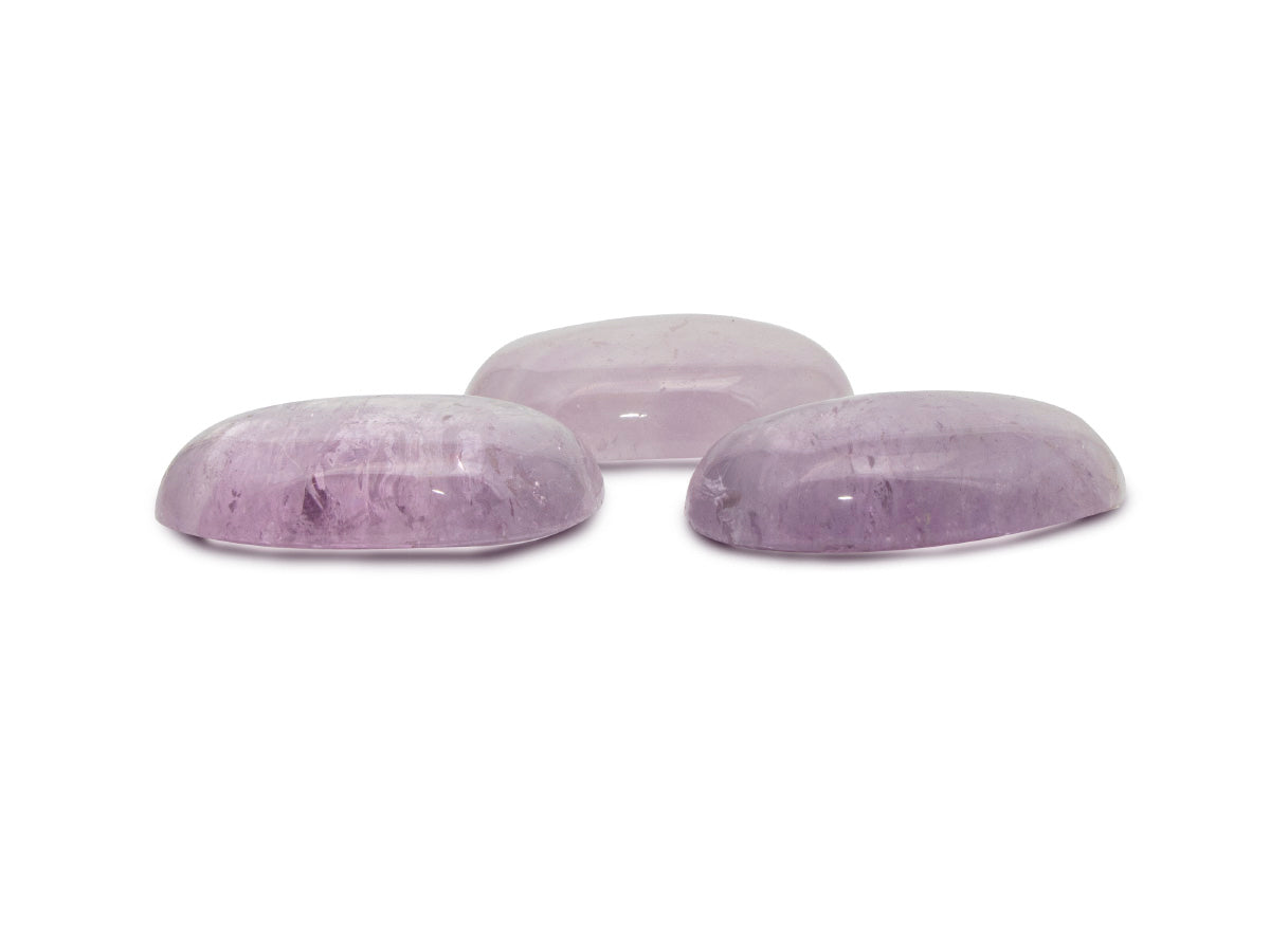 PAQUETE DE 3 CABUJÓN DE AMATISTA