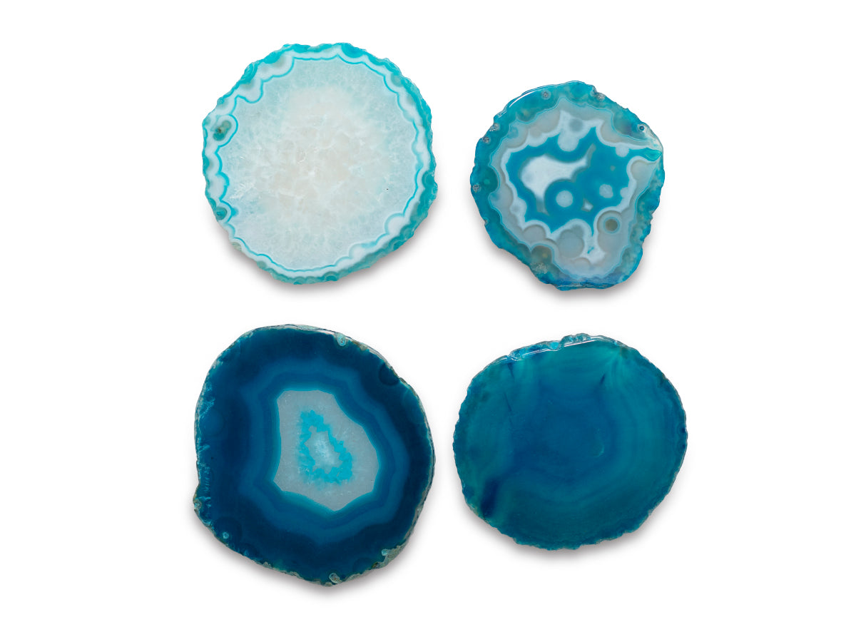 Popsocket de Ágata Azul - detalle de textura y color