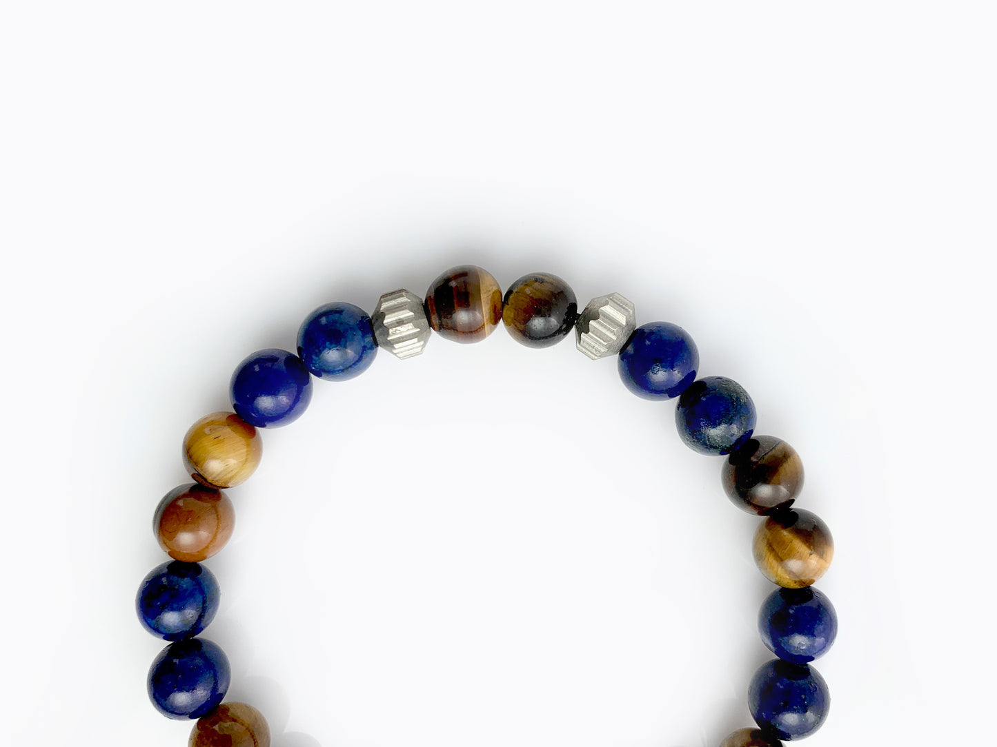 PULSERA PARA CABALLERO DE LAPISLÁZULI.