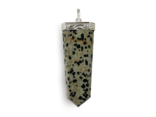 DIJE PUNTA PLANA JASPE DÁLMATA.