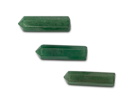 3 PUNTAS DE VENTURINA VERDE MINI.