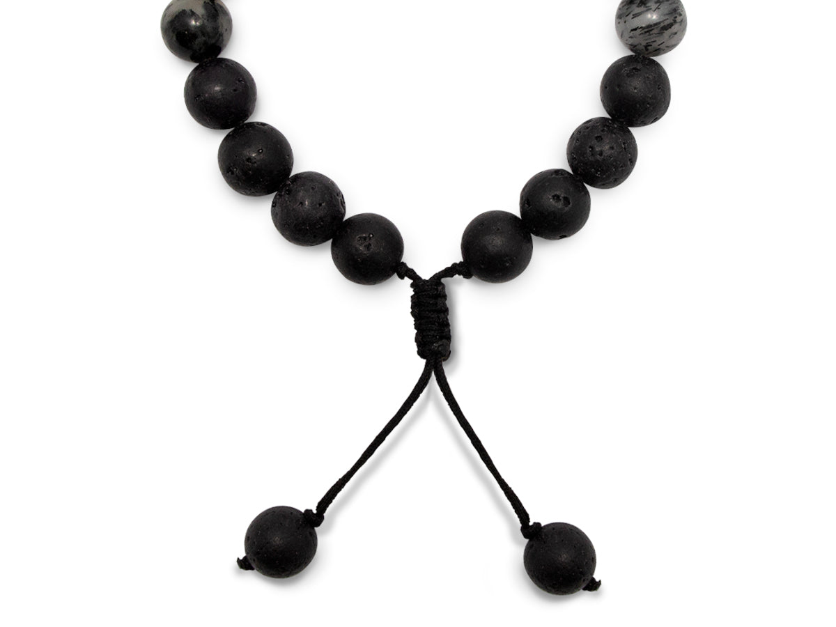 PULSERA CABALLERO CUBO LAPISLÁZULI.