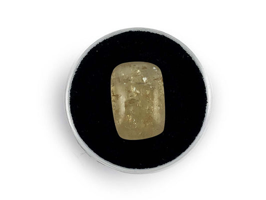 CABUJÓN DE CUARZO CITRINO CHICO.