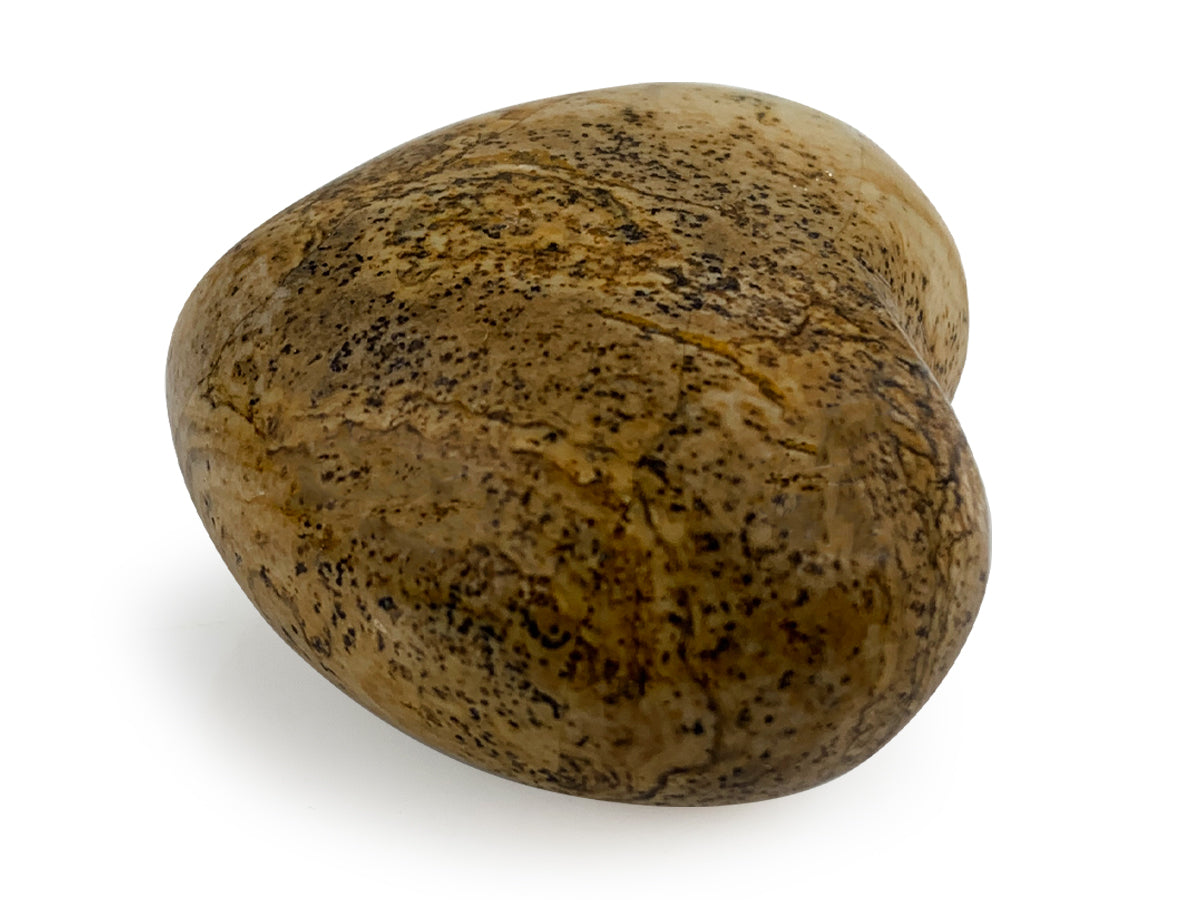 CORAZÓN PUFF DE JASPE PAISAJE CHICO.