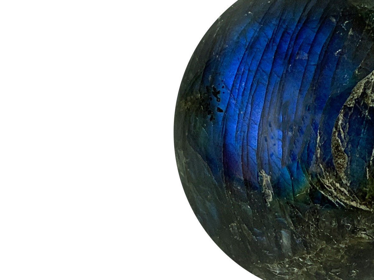 ESFERA DE LABRADORITA GRANDE.