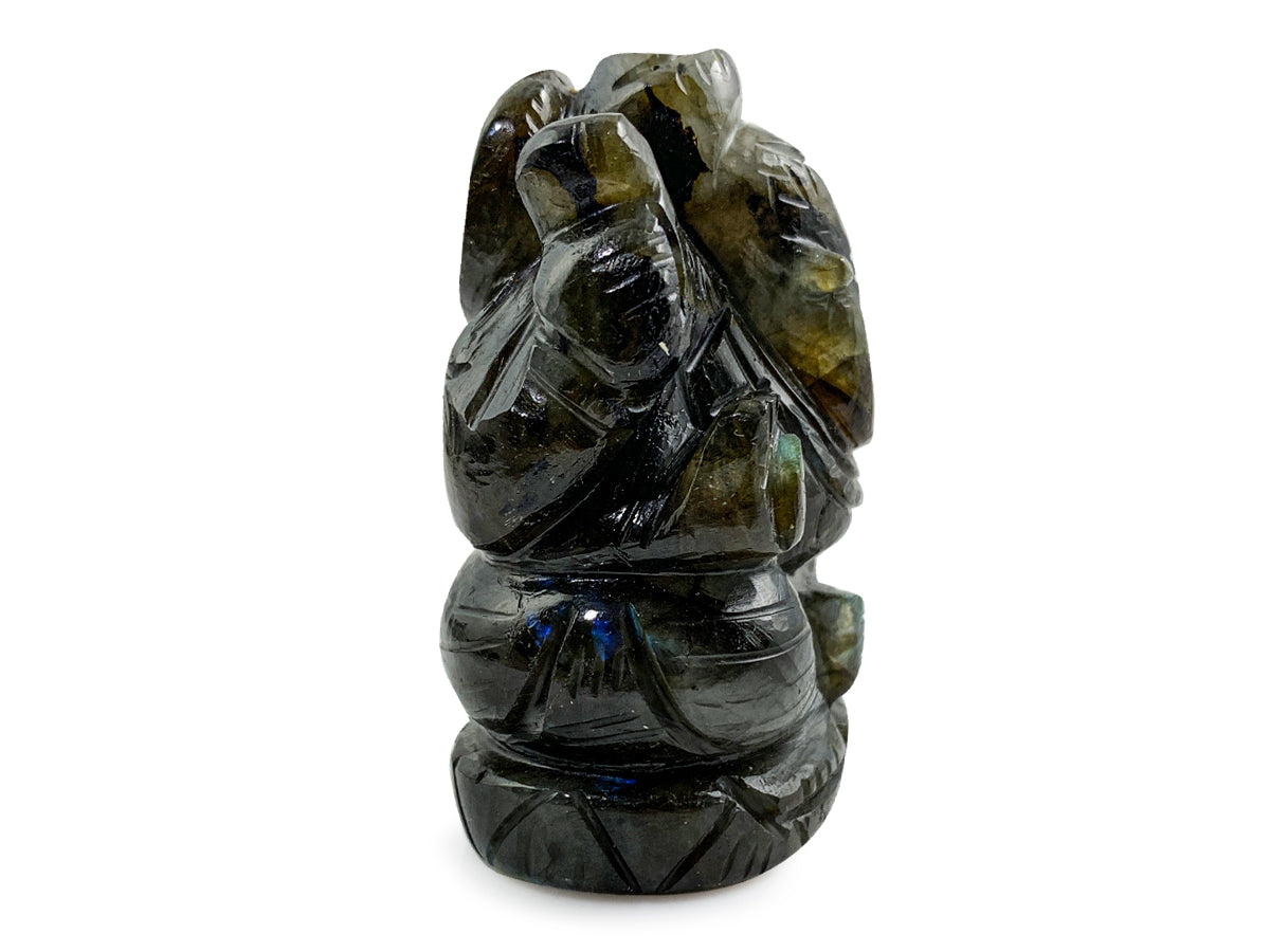 GANESHA DE LABRADORITA.