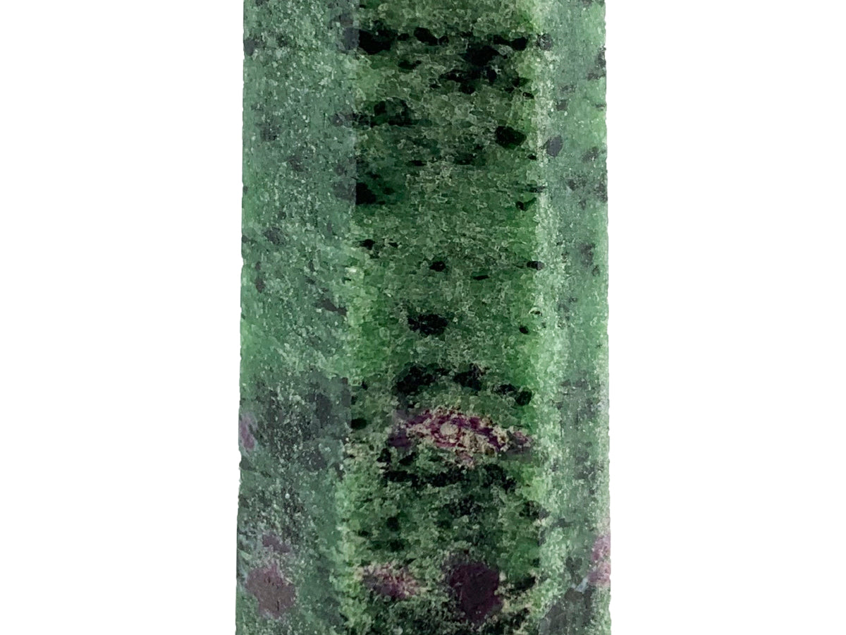 PUNTA DE ZOISITA RUBÍ 6 CARAS.