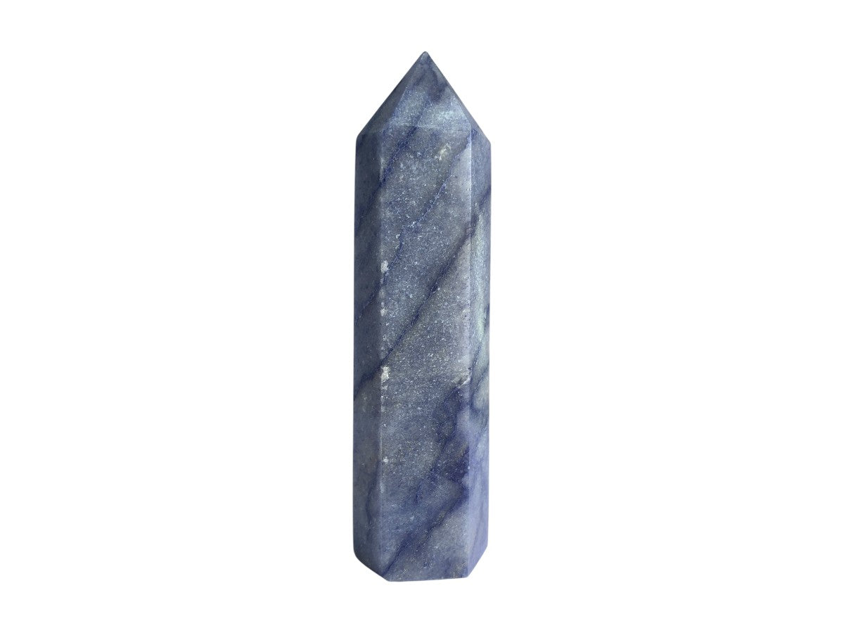 PUNTA DE CUARZO AZUL