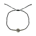 Pulsera del Zodiaco Escorpio con Espinela y Obsidiana Verde - pulsera de piedras